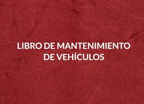 Libro de mantenimiento de vehículos: Registro de mantenimiento de coches - 20,96 cm x 15,24 cm, 101 páginas - Páginas prefabricadas para llevar un ... - Adecuado para cualquier fabricante.