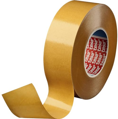 48 x NASTRO BIADESIVO IN TELA RINFORZATO 25MTX25MM 04934 TESA