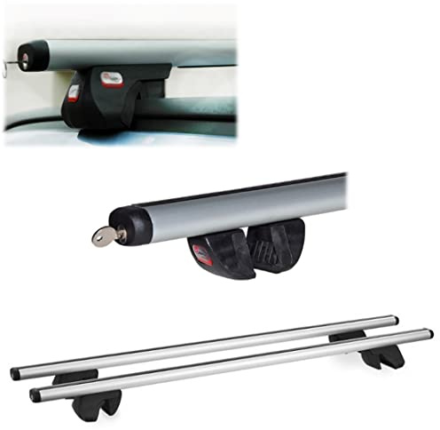 Alu Relingträger universal Dachträger abschließbar Lastenträger Grundträger ALFA - 160cm