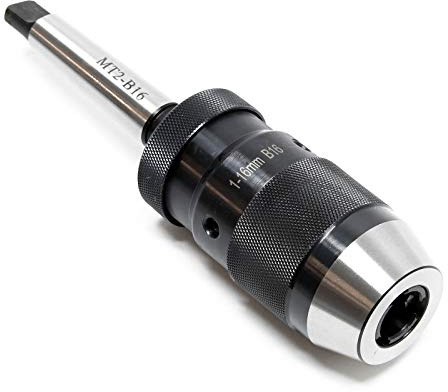 Mandrin de percage MK2- B16 avec plage de serrage 16mm Cône morse intégrée Adaptateur de mandrin