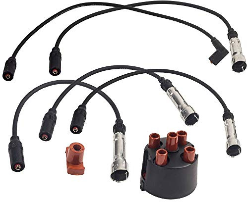 maXpeedingrods Zündkabelsatz Verteilerkappe Verteilerfinger für Golf Golf Passat Vento 1H0998031
