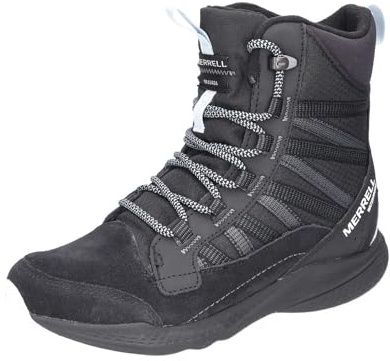 Merrell Dam Bravada Edge 2 Thermo Mid Wp vandringskänga, Svart arona, 37 EU