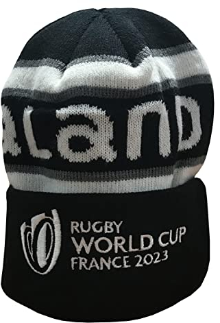 Bonnet New Zealand - RWC - Collection Officielle Coupe du Monde de Rugby 2023