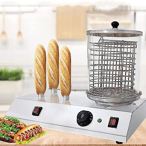 macchina per hot dog Macchina For La Cottura Alla Griglia For Salsicce, Pentola A Vapore For Hot Dog, Con Asta Di Alluminio Riscaldante, For Salsicce Da Colazione, Involtini Di Uova Commerciali E Dome