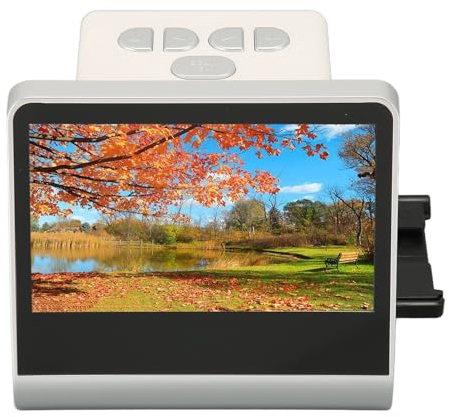 Dia Negativ Scanner, schermo HD a colori da 5 pollici, converte film 135, 126KPK e 110 per diapositive Super8 in file JPEG, supporta XP/Vista e OS X