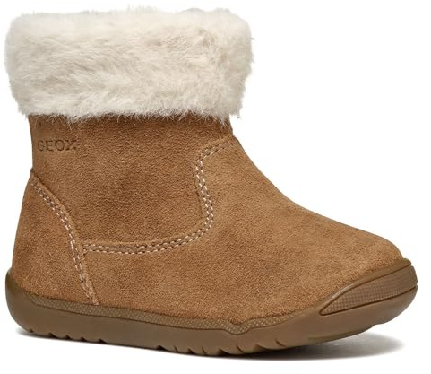 Geox B MACCHIA GIRL C, Bottine, WHISKY,