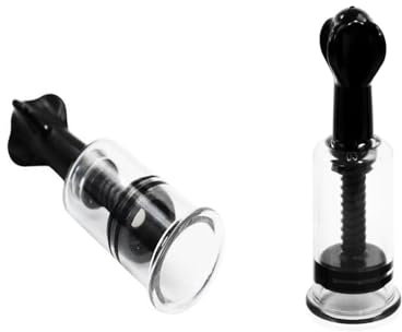 Cupping Set,Sucker, 2 Pcs Cupping Therapy Set,Vacuum Twist Suction Cupping,Vacuum Cupping Therapy,for Relaxation Pain Relief（Black）