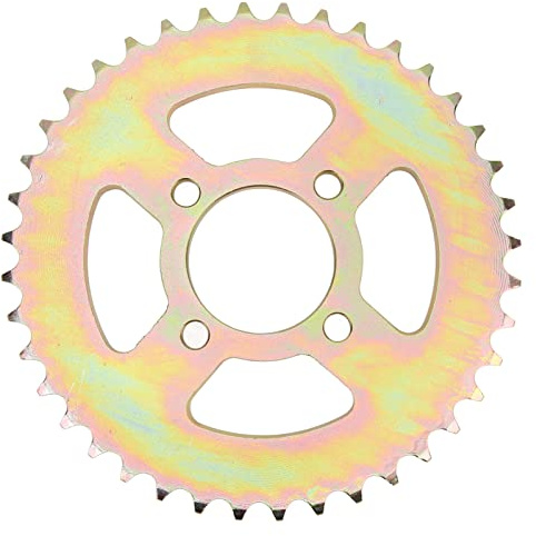 Piñón de cadena de acero al carbono de alto rendimiento, 40 dientes, piñón delantero y trasero para ATV, quad, pit bike, motocicleta, repuesto de actualización, diámetro interior