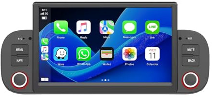 Android 15 Touch screen Radio per FIAT Panda 2013-2020 9 Pollici Car Stereo Lettore con Bluetooth SWC FM RDS Car Radio AHD WIFI DVR GPS Ventola di raffreddamento(2+32G)