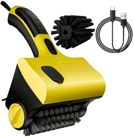 Limpiador Eléctrico de Parrilla Rodillo Limpiador Giratorio 350 RPM