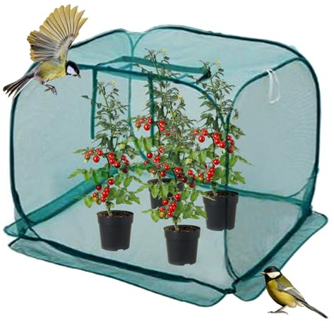 Kustimantu Grille de Protection pour - Protection des - Protection des Animaux et de la poussière - avec Protection Contre Les Oiseaux - pour Fraises, légumes, vignes