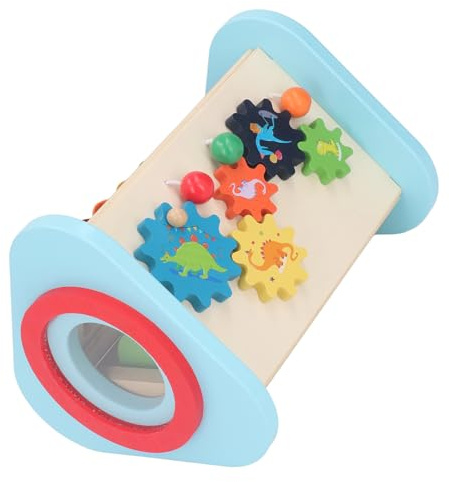 Naroote Instruments de Musique pour Tout-Petits, Instruments à Percussion en Bois, Jouets Puzzle, éducation Précoce pour Bébés