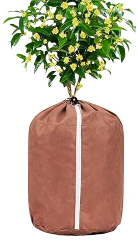 Generico Coperture Piante Invernali,Coperta Traspirante Barriera Neve - Tessuto AntiProtezione dal per Piante | per Ortaggi Arbusti Alberi Cespugli Rose Colture Giardino Prato Frutta