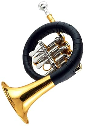 Professionelles Einreihiges Waldhorn B Tonart Horn Ist Für Anfänger Geeignet Um Das Spielen Von Instrumenten Zu Üben(B flat key)