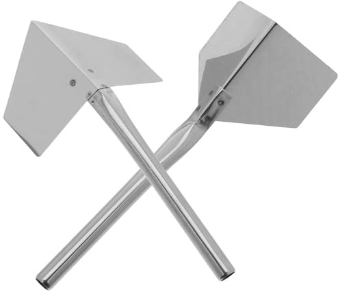 PLAFOPE Llana de esquina interior y exterior de acero inoxidable 2pcs, herramienta versátil para paneles de yeso, enlucido y proyectos de carpintería