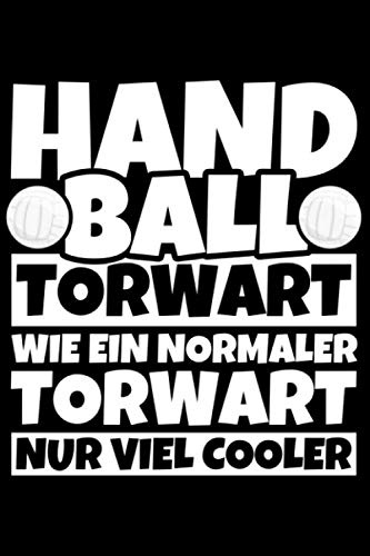 Notizbuch liniert: Handball Torwart Geschenke