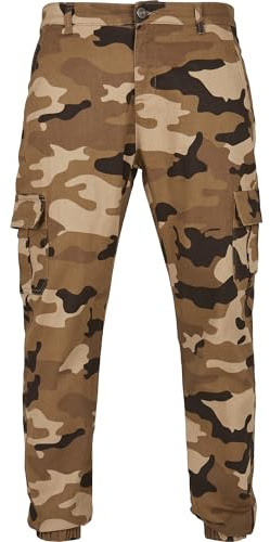 Urban Classics Cargo Jogging Pants 2.0 Pantalons, Darkground Camo, 36 Homme