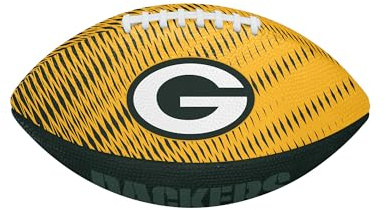 WILSON NFL Team baklucka fotboll – Green Bay Packers, juniorstorlek