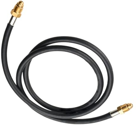 Tubo flessibile per ossigeno e acetilene, Tubo flessibile regolatore del flussometro di argon CO2 con raccordo for gas inerte da 78,74 pollici for saldatrice