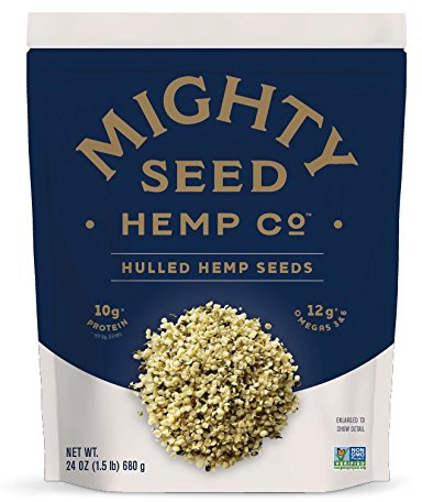 Mighty Seed Hemp Hulled Seeds, 24 Ounce