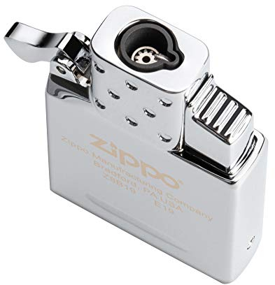 Zippo 65826 Butane Lighter Insert - Single Torch, Chrome