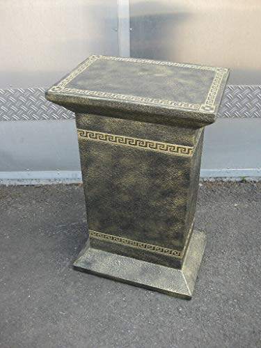 Kunibert Medusa Säule Blumensäule Dekosäule Podest Sockel Höhe 72cm Farbe; Bronzegold
