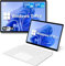 FUNYET Portátiles 2 en 1, Laptop de 14,Procesador N100 16GB RAM 512GB SSD Win 11 PC Laptop, Teclado Bluetooth con Retroiluminación y Desbloqueo de Huellas Dactilares