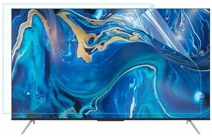 tyfuture Antireflet Mat TV Écran Protecteur Protections Écrans Anti-lumière Bleue Taux Antireflet Jusqu'à 90% Soulage La Fatigue Oculaire, pour Téléviseurs HD LCD LED OLED(65 inch 1440x809mm)
