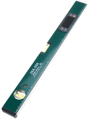 Retroilluminazione a LED Inclinometro elettronico 30/40/50 cm Livelli Digitali Righello Goniometro con Base di Tenuta Dati Misuratori Inclinometro