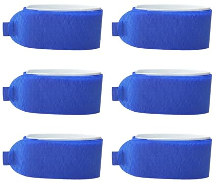 Correas de transporte para esquí y snowboard - 6 piezas accesorios de protección | Correas ajustables para fijación de esquí de fondo | Transporte seguro, almacenamiento práctico de equipos para depor