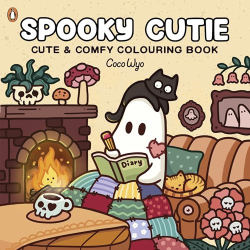 Spooky Cutie: A cute and comfy colouring book, perfect for Halloween