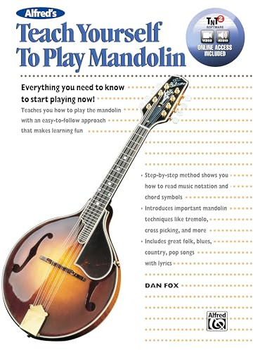Alfred's Teach Yourself to Play Mandolin: Everything You Need to Know to Start Playing Now! (Book, CD & DVD) (Teach Yourself Series)