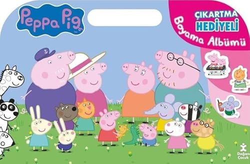 Peppa Pig Çıkartmalı Hediyeli Boyama Albümü