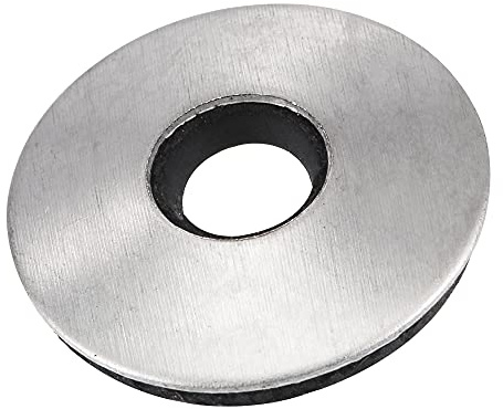 sourcing map 50 Stück EPDM Dichtscheiben, Unterlegscheiben M6.3 Edelstahl Beilagscheiben Karosseriescheiben für Schrauben Spenglerschrauben(M6.3x19mm)