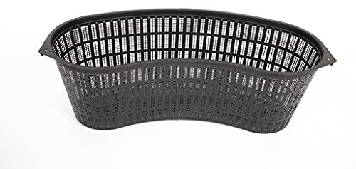 Lincolnshire Pond Plants Ltd - Pond Baskets Ideal for Planting Around Your Pond - Pond Pots - Pots and Compost (3, 45 cm Contour - 8 Litre)