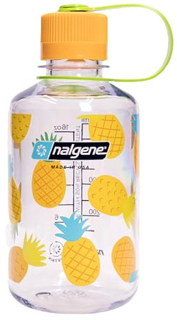 Nalgene Sustain Tritan BPA-freie Wasserflasche aus 50% Kunststoffabfall, 473 ml, schmale Öffnung