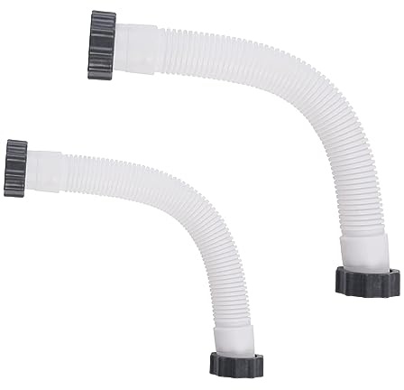 BBTISG 2 Stück 11535 Pool Sandfilter Pumpenschlauch, 16 Zoll Pool Sandfilter Pumpenschlauch 11535 Verbindung für Intex