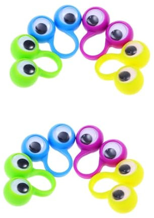 Toyvian Stück Kinderspielzeug Augenring Rollenspielspielzeug Für Kinder Lernspielzeug Augäpfel Marionette Jungenringe Klein Für Kinder Preise Niedliche Fingerpuppen Kullerbrille Puzzle