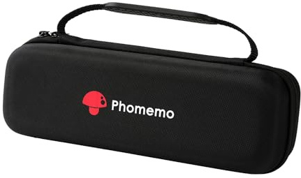 Phomemo M832 A4 Printer Bag - Portable Case Compatible With M832 Thermal Printer for Travel, Home, Photo, Invoice, Contract - Black (Only Bag)