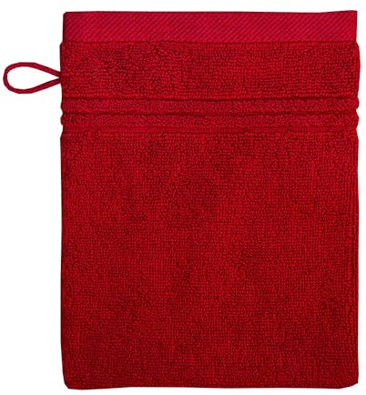 Dyckhoff Terry Cloth Series 'Nature' Wash Mitt 16 x 21 cm Amarena Red, 0650110506