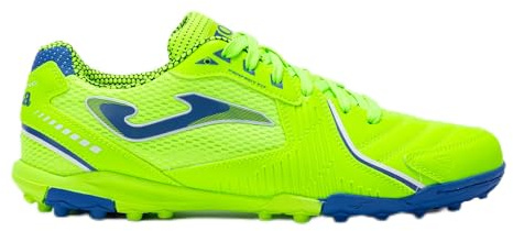 Joma Soccer Boots Turf, 6-12.5 US - Professional Cleats - Microfiber Upper, Chrome Sole, Heel Reinforcement - Dribling Green