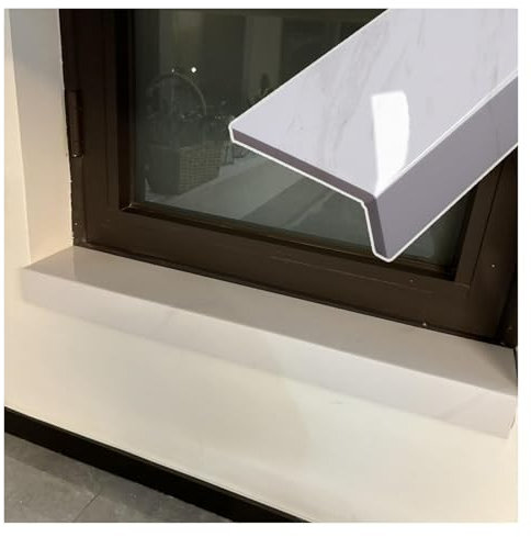 Housse de protection de rebord de fenêtre moderne pour baie vitrée, balcon, dortoir, 203,2 cm de long, 40,6 cm de large, pour rebord de fenêtre, housses de protection disponibles en