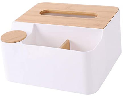ARTSEWPLY Caja para Pañuelos Organizador De Escritorio Caja De Almacenamiento Práctica y Duradera Compacto