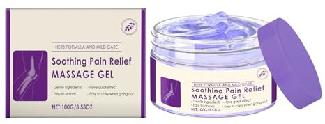 Gel Antidolorifico Articolare, Soothing Profondo, Crema Da Massaggio per l'Alleviazione del Dolore Articolare, Soothing per Ginocchia, Vita, Collo, Mani E Pedi (#Gel)