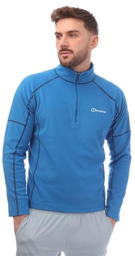 Berghaus Men's Cuerden 1/2 Zip Fleece in Blue