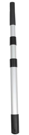 TOPPERFUN Varilla Telescópica de Alta Resistencia 2.4m Varilla de Extensión de Aluminio Poste Telescópico Ligero Uso Doméstico Herramienta de Limpieza Diseño Práctico para Hogar