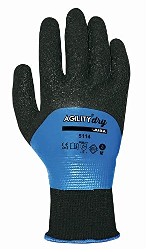 Juba - Guante agility dry nylon doble nitrilo wave talla 10