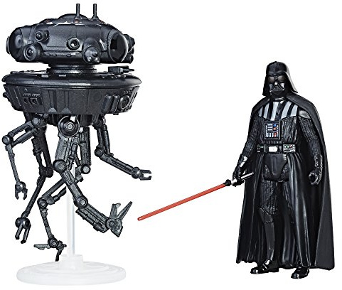 Star Wars Force Link Imperial Sonde Droid & Darth Vader Figur