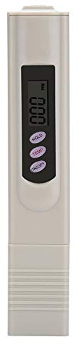 Tester di qualità dell'acqua, Digital TDS Totale solidi disciolti metro penna PH Alta precisione Qualità dell'acqua Purezza TEMP/PPM Test