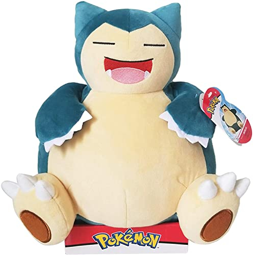 Pokémon PKW0102-30cm Plüsch - Relaxo, offizielles Plüsch